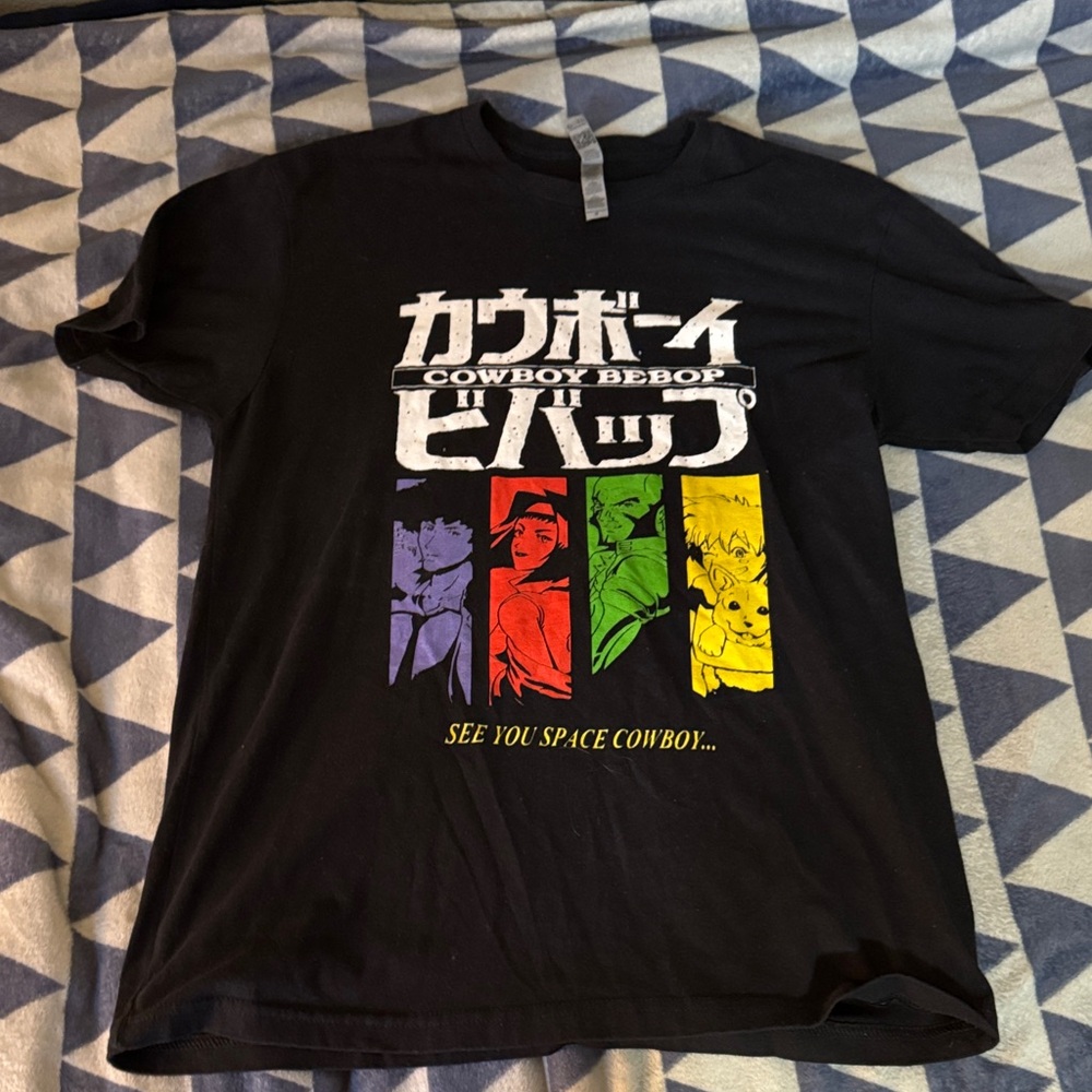 Cowboy Bebop Black Graphic Tee